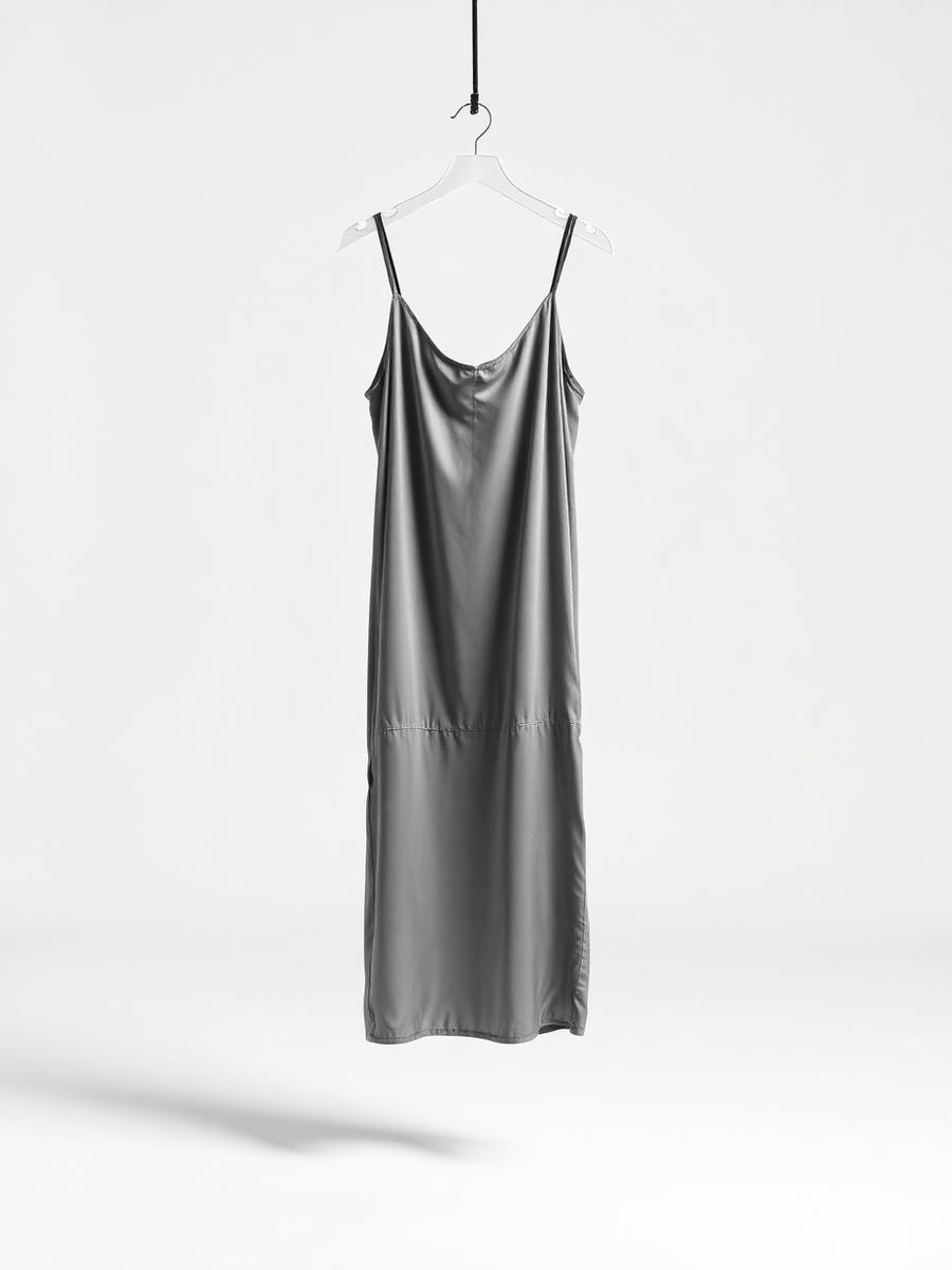 Bias Silk Slip Dress